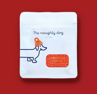 The Naughty Dog - Kolumbia, Christmas Coffee - 200g