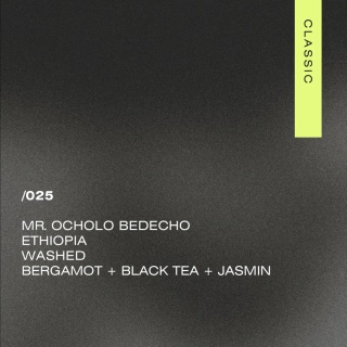 AMOC Coffee - 025 Etiopia, Mr. Ocholo Bedecho, Washed - 240g