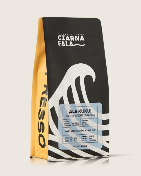 Czarna Fala - Ale Kuku Blend (Brazylia x Etiopia x Honduras) - 250g