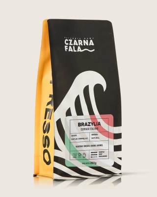 Czarna Fala - Brazylia Cerrado Italiano, Espresso - 250g