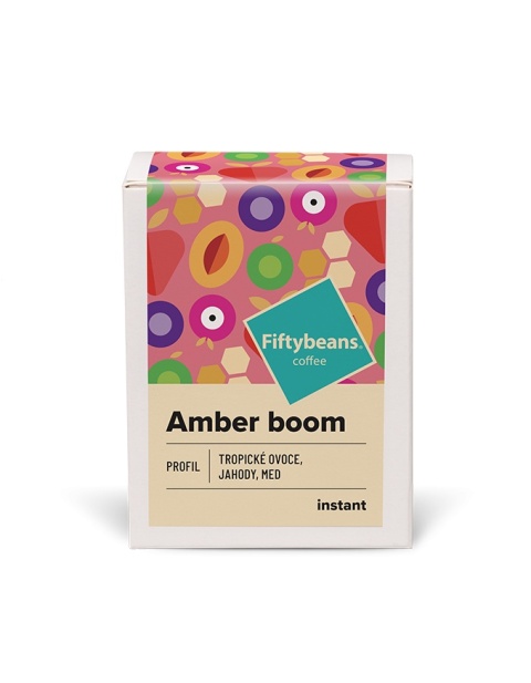 Fiftybeans - Amber boom, kawa instant