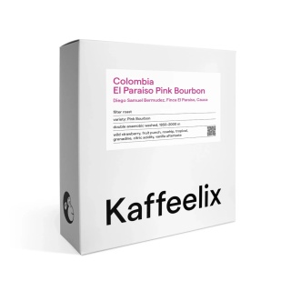 Kaffeelix - Kolumbia El Paraiso, Pink Bourbon - 125g