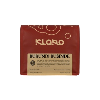 Klaro Coffee - Burundi Businde - 200g
