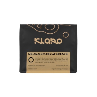 Klaro Coffee - Nikaragua, Decaf (bezkofeinowa) - 250g