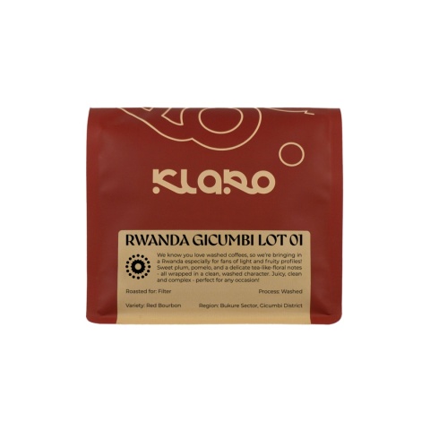 kawa_ziarnista_Klaro Coffee - Rwanda Gicumbi - 250g