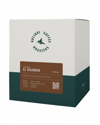 Kolibri Coffee - Kolumbia El Silencio - 250g
