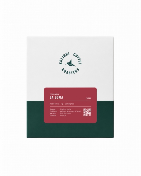 Kolibri Coffee - Kolumbia La Loma - 250g