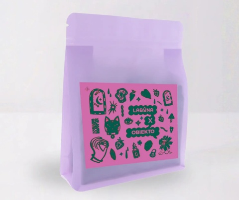 Kawa Labuna x Obiekto - Kolumbia Los Nogales, Orange Bourbon - 250g