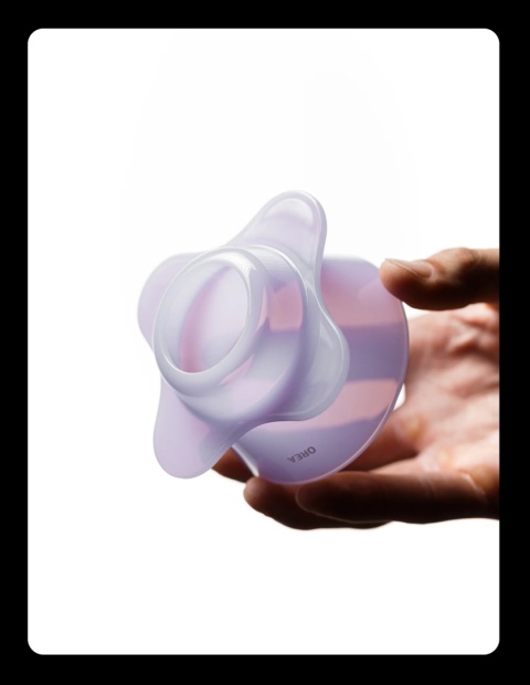 zaparzacz OREA O1 Zaparzacz  – Kompaktowy Dripper Flat-Bottom (Tritan) - Creamy Purple,  Fiolet