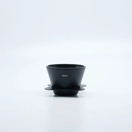 OREA O1 Brewer Obsidian Steel – Stalowy Dripper Flat-Bottom