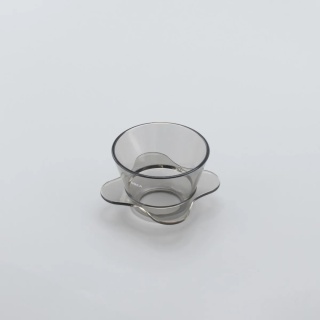 OREA O1 Zaparzacz – Kompaktowy Dripper Flat-Bottom (Tritan) - Smoke Black