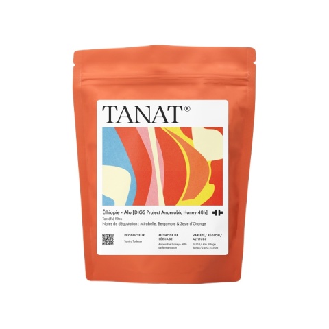 TANAT Coffee - Etiopia Alo Anaeobic Honey 48h - 200g