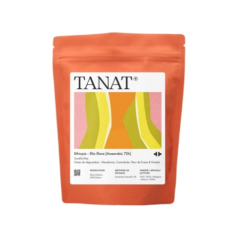 kawa ziarnista TANAT Coffee - Etiopia Elto Elora, Anaerobic 72h - 200g