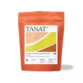 TANAT Coffee - Kolumbia Franky Hoyos Gansito, Caturra Chiroso, natural - 200g
