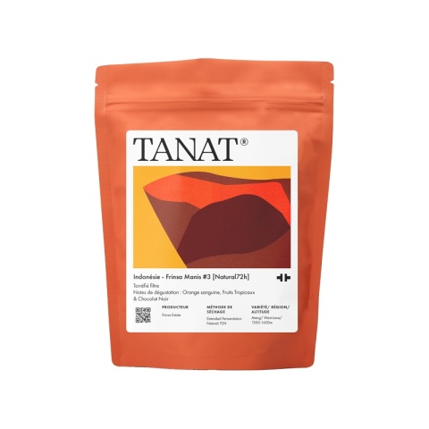 TANAT Coffee - Indonezja Frinsa Manis, 72h - 200g
