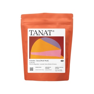 TANAT Coffee - Kolumbia Zarza, Wush Wush - 200g