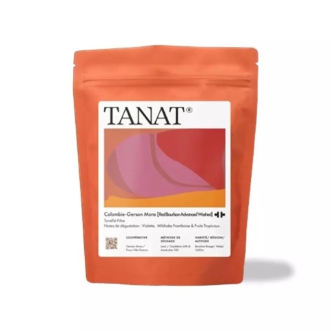 kawa TANAT Coffee - Kolumbia, Gerson Mora, Red Bourbon - 200g