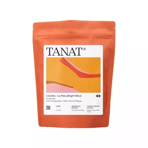 TANAT Coffee - Kolumbia Los Patios, Bright Yellow - 200g