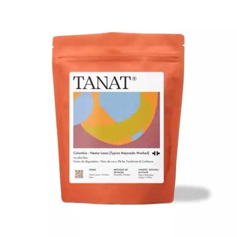 kawa TANAT Coffee - Kolumbia Nestor Lasso, Typica Mejorado - 200g