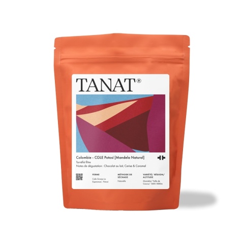 kawa ziarnista_TANAT Coffee - Kolumbia CGLE Potosi, Mandela - 200g