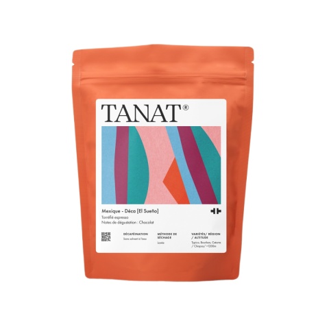 TANAT Coffee - Meksyk Sueno - Bezkofeinowa - DECAF - 200g