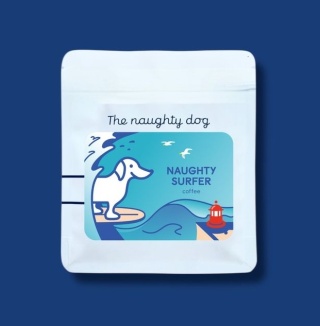The Naughty Dog - Naughty Surfer Espresso - 200g