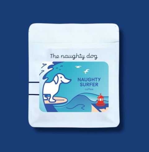 The Naughty Dog - Naughty Surfer Espresso - 200g