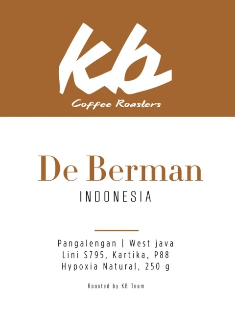 KB Coffee Roasters- Indonezja De Berman- 250g