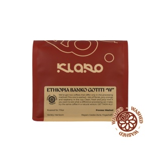 Klaro Coffee - Etiopia Banko Gotiti "W"- 200g