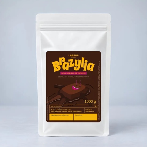 LABUNA Brazylia Monte Carmelo Espresso - kawa ziarnista do espresso, 1kg