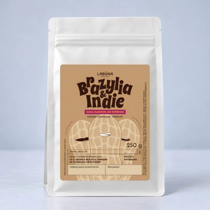 LABUNA -Kawa Brazylia&Indie Espresso- 250g