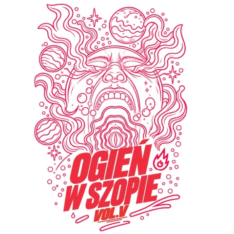 Labuna x KB Coffee Roasters- T-shirt Ogień w Szopie Vol. V
