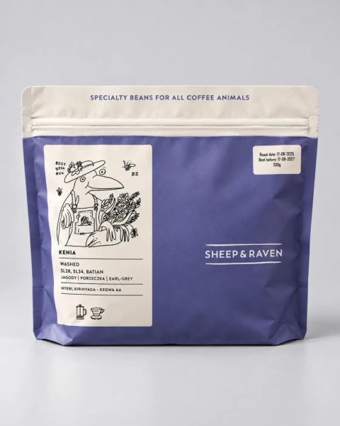 coffee Sheep & Raven - Kenia, Kirinyaga, Kegwa AA- 200g