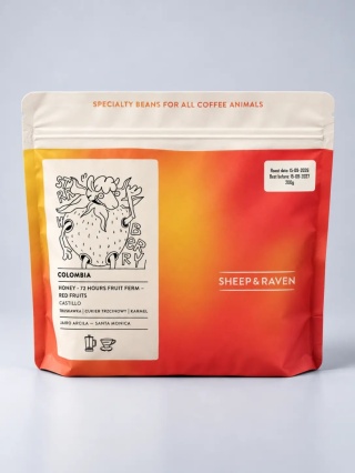 Sheep & Raven - Kolumbia Jairo Arcilla Red Fuits- 200g