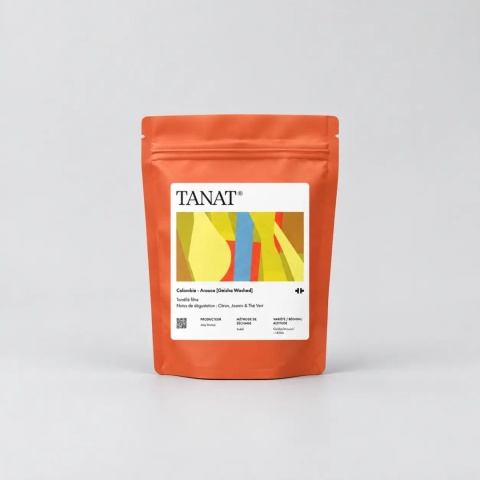 TANAT Coffee - Kolumbia, Arauca, Geisha - 100g