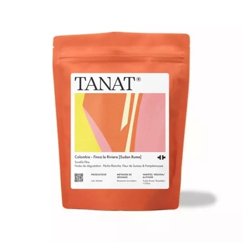 kawa TANAT Coffee - Kolumbia Finca La Riviera, Sudan Rume - 200g
