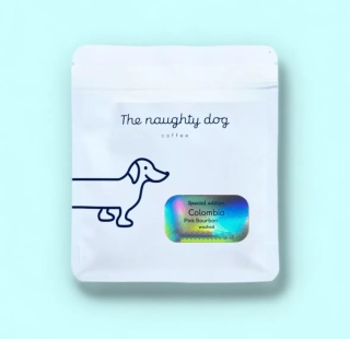 The Naughty Dog - Kolumbia, Pink Bourbon, Decaf - 200g