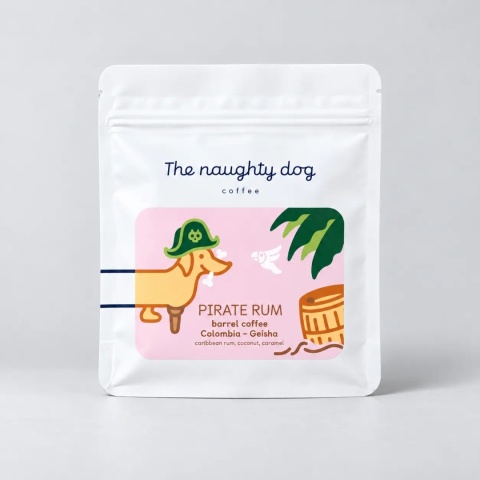 The Naughty Dog - Pirate Rum Barrel - 200g