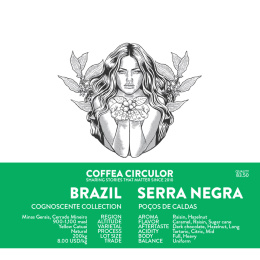 Coffea Circulor - Brazylia Serra Negra 250g