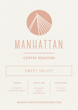 Manhattan Coffee - Kolumbia Sweet Valley - 250g