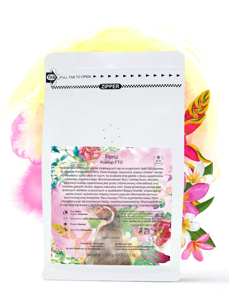 Manufaktura Kawy - Peru Kuelap FTO - 250g Manufaktura Kawy - Peru Kuelap FTO - 250g