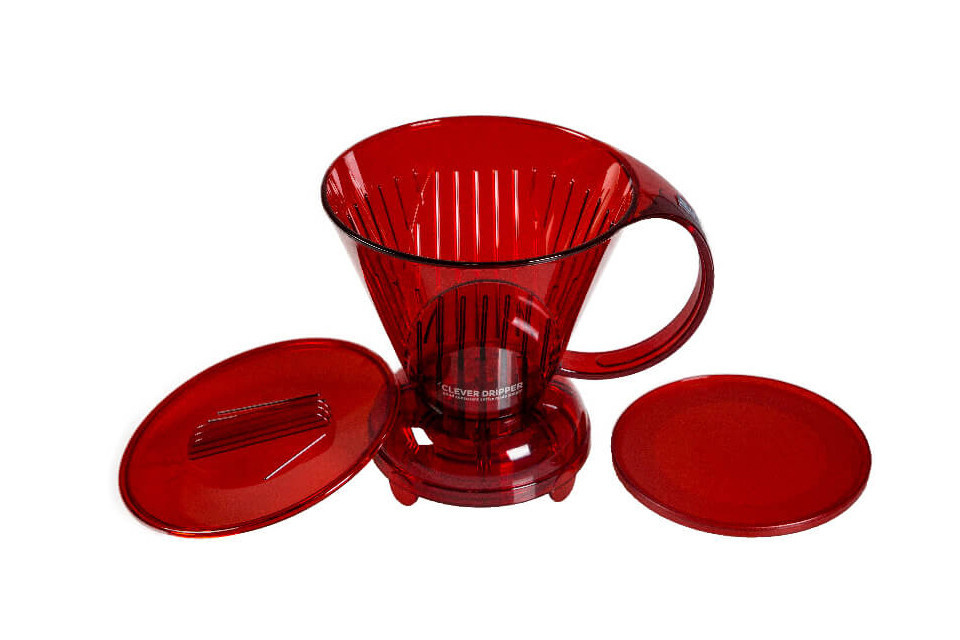 Mr Clever Dripper L czerwony - 530ml Mr Clever Dripper L czerwony - 530ml