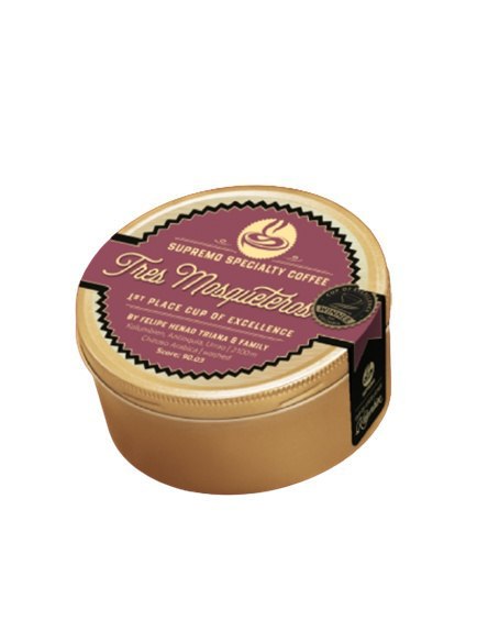Supremo - Kolumbia Tres Mosqueteros - 125g Supremo - Kolumbia Tres Mosqueteros - 125g