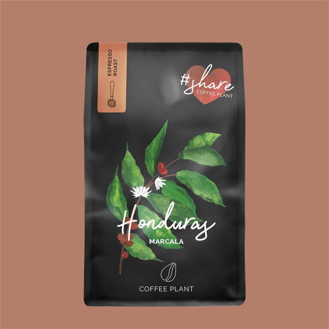 Kawa ziarnista - Honduras Marcala - 250g Kawa ziarnista - Honduras Marcala - 250g