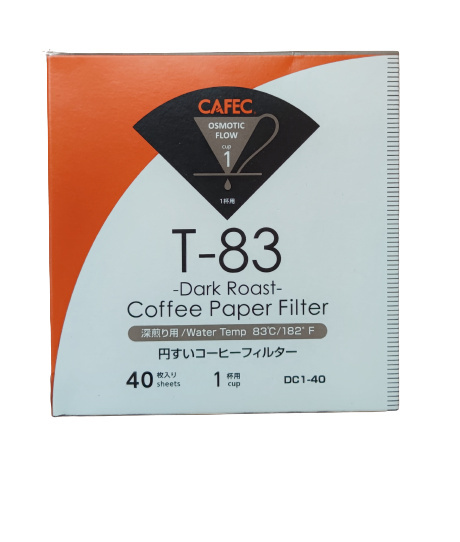 filtry do drippera. FIrmy Cafec Dark Roast 01 opakowanie 40 szt. filtry do drippera. FIrmy Cafec Dark Roast 01 opakowanie 40 szt.
