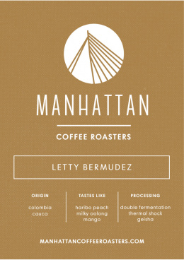 Manhattan Coffee - Letty Bermudez - 125g