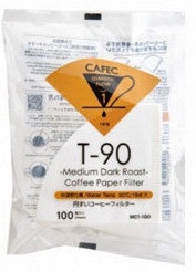 Cafec - Filtry papierowe Medium TH-3/T90, cup1- 100 szt.