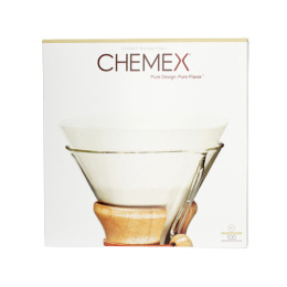 Chemex filtry okrągłe papierowe 6, 8, 10 filiżanek