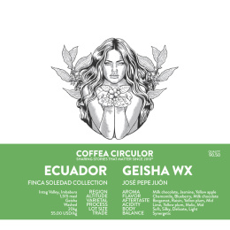 Coffea Circulor - Ekwador Finca Soledad Pepe Geisha - 100g