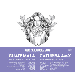Coffea Circulor - Gwatemala Finca La Senda Anaerobic 250g